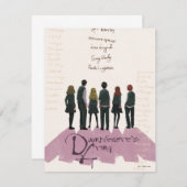 Carte De Correspondance Illustration de l'armée de Dumbledore (Devant / Derrière)