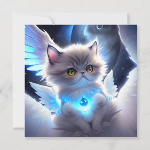 Carte De Correspondance Imaginaire Cat Angel
