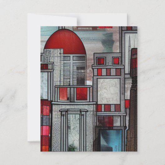 Carte De Correspondance Impressions architecturales (Devant)