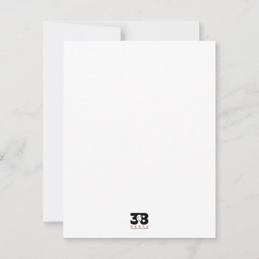 Carte De Correspondance Impressions architecturales (Dos)