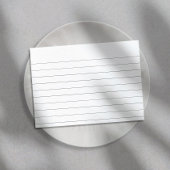 Carte De Correspondance Index par ligne