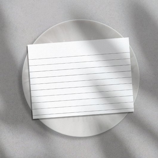 Carte De Correspondance Index par ligne