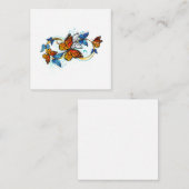Carte De Correspondance Infinité de papillons monarques (Devant / Derrière)