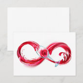 Carte De Correspondance Infinity (Devant / Derrière)