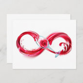 Carte De Correspondance Infinity (Devant / Derrière)