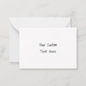 Carte De Correspondance Infirmière anesthésiste certifiée CRNA (Dos)