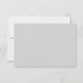 Carte De Correspondance Initiales monogrammes à chevauchement moderne | Gr (Dos)