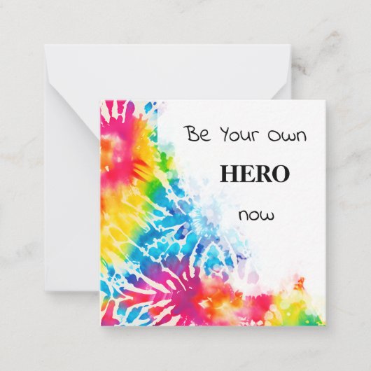 Carte De Correspondance *~ Inspirational Kindness Forward AP62 Note Card (Devant)