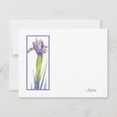 Carte De Correspondance Iris (Devant)
