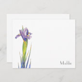 Carte De Correspondance Iris 2 (Devant / Derrière)