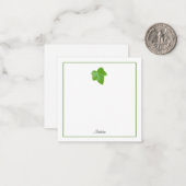 Carte De Correspondance Ivy Leaf (Devant/Arrière en situation)