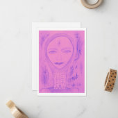 Carte De Correspondance Jade (Devant/Arrière en situation)