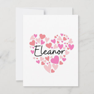Carte De Correspondance J'aime Eleanor