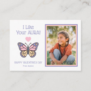 Carte De Correspondance J'aime Votre AURA Enfants Photo de classe Saint-Va