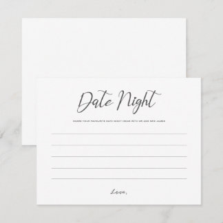 Carte De Correspondance Jar de nuit Signal Mariage Conseils Douche mignonn