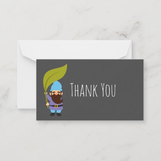 Carte De Correspondance Jardin mignon devient amusant (Devant)