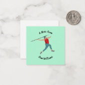 Carte De Correspondance Javelin (Devant/Arrière en situation)