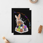 Carte De Correspondance Je ne peux pas le cacher ! (Devant/Arrière en situation)