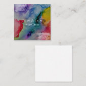 Carte De Correspondance Je suis si contente que tu sois né (Devant / Derrière)