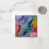 Carte De Correspondance Je suis si heureux que tu sois né (Devant/Arrière en situation)