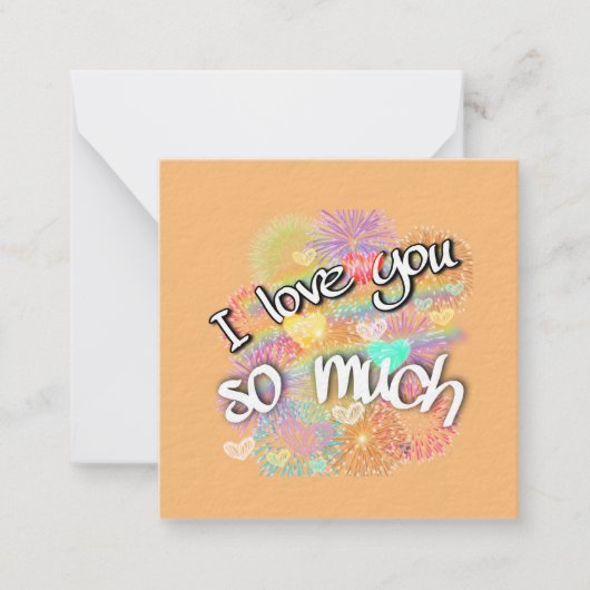 Carte De Correspondance je t'aime (Devant)