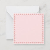 Carte De Correspondance Je t'aime lama (Dos)