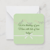 Carte De Correspondance Je t'aime Maman (Dos)