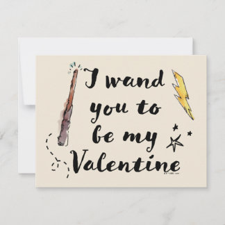 Carte De Correspondance Je Veux Que Tu Sois Ma Saint-Valentin