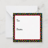 Carte De Correspondance Je vous mâche Trex Dinosaur Classroom Saint-Valent (Dos)