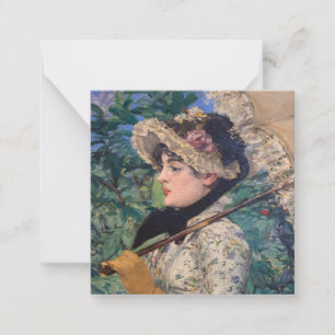 Carte De Correspondance Jeanne (Printemps) Par Édouard Manet