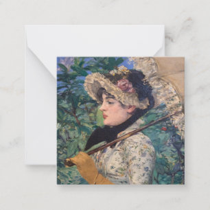Carte De Correspondance Jeanne (Printemps) Par Édouard Manet