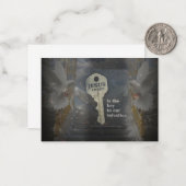 Carte De Correspondance Jésus-Christ, la clé du salut (Devant/Arrière en situation)