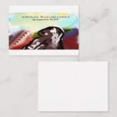 Carte De Correspondance Jésus impossible (Devant / Derrière)