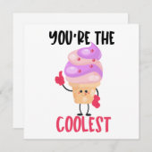 Carte De Correspondance Jeu de crème glacée cool (Devant / Derrière)