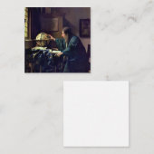 Carte De Correspondance Johannes Vermeer - L'astronome (Devant / Derrière)