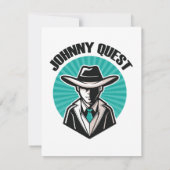 Carte De Correspondance Johnny Quest (Dos)