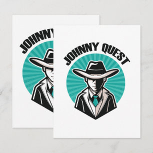 Carte De Correspondance Johnny Quest