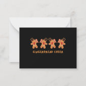 Carte De Correspondance Joie de pain d'épice (Dos)