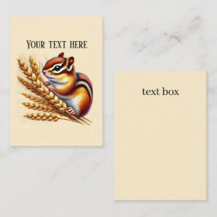 Carte De Correspondance Joli ajout de texte tamia