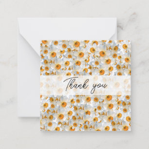 Carte De Correspondance Joli Merci Daffodique