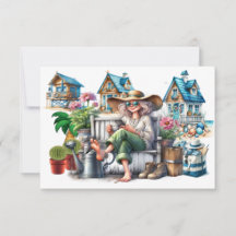 Jolie Dame Senior - Revenez !