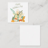 Carte De Correspondance Jolie Saint-Valentin (Devant / Derrière)