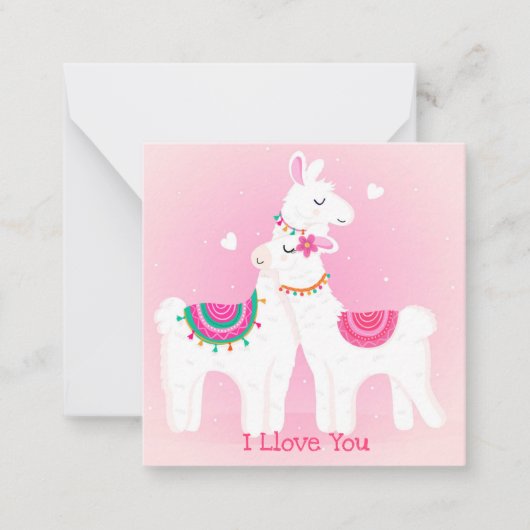 Carte De Correspondance Jolie Saint-Valentin (Devant)