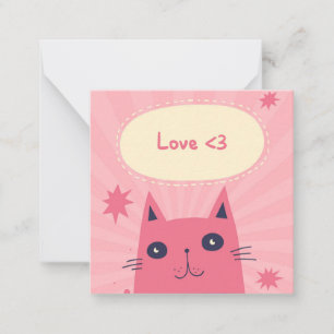 Carte De Correspondance Jolie Saint-Valentin