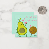 Carte De Correspondance Jolie Saint-Valentin (Devant/Arrière en situation)