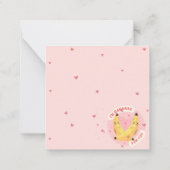 Carte De Correspondance Jolie Saint-Valentin (Dos)