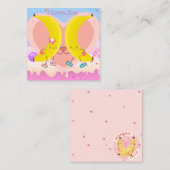 Carte De Correspondance Jolie Saint-Valentin (Devant / Derrière)