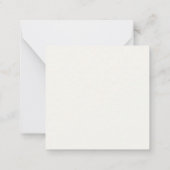 Carte De Correspondance Jolie Saint-Valentin (Dos)