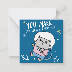 Carte De Correspondance Jolie Saint-Valentin