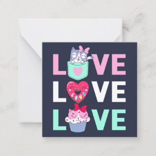 Carte De Correspondance Jolie Saint-Valentin
